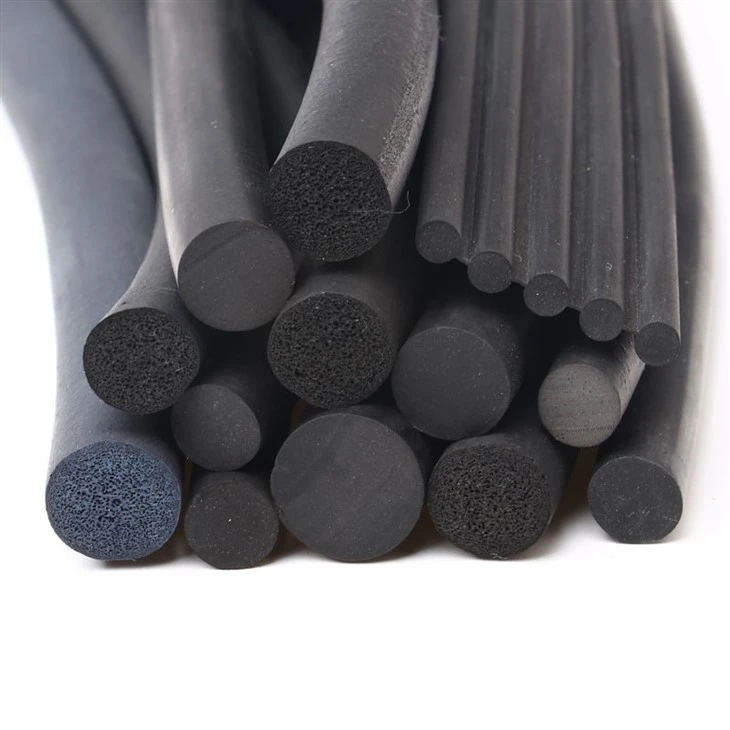 Goma de silicona negra