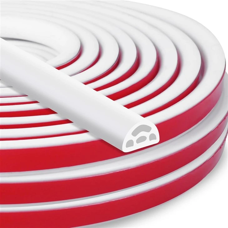 Proveïdor de la Xina Cintes de segellat de silicona autoadhesives EPDM rectangulars de la Xina amb cinta de 3M