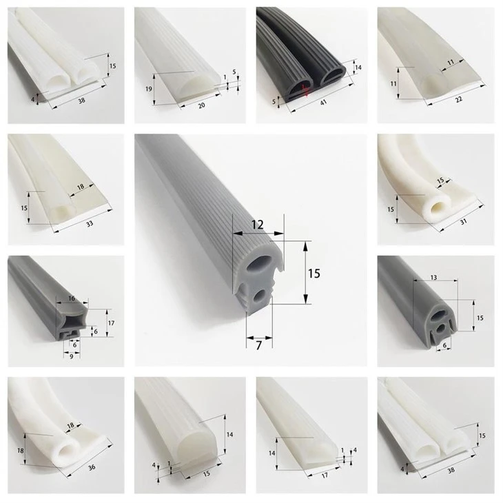 D Shaped Silicone Seal factory